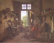 Martin  Drolling Interior of a Kitchen (mk05) oil painting on canvas